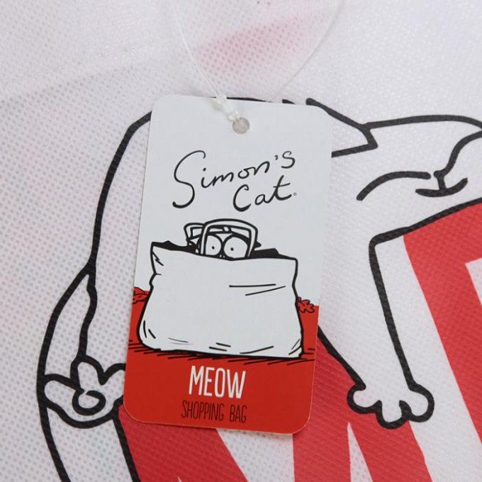 sac à courses chat meow