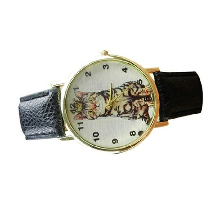Montre chat tigré .