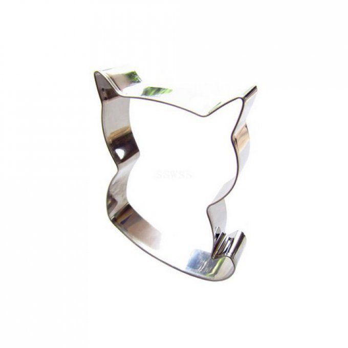 moule gros chat en métal hauteur 11 cm