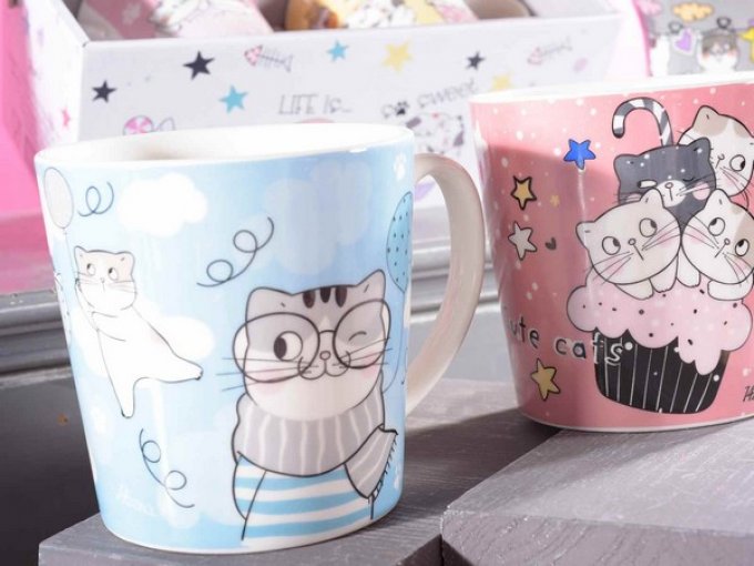 Grande tasse chats 500 ml