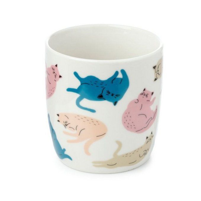Mug en Porcelaine Cat's Life - Chat