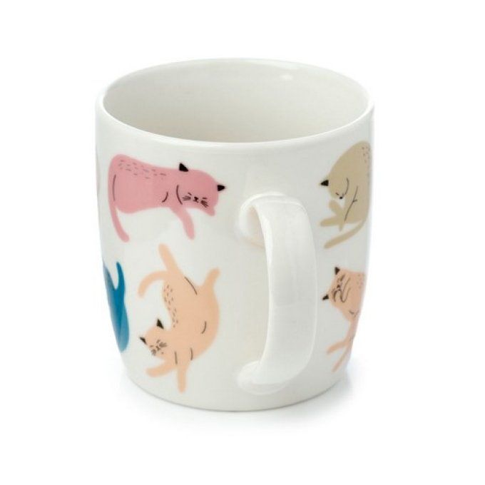 Mug en Porcelaine Cat's Life - Chat