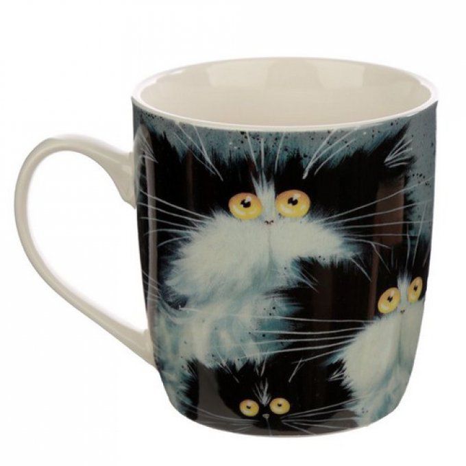 Mug en Porcelaine Tendre Kim Haskins - Chats