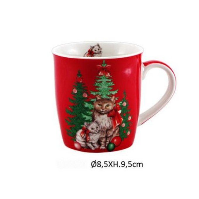 Mug chats de noël collection chapin.