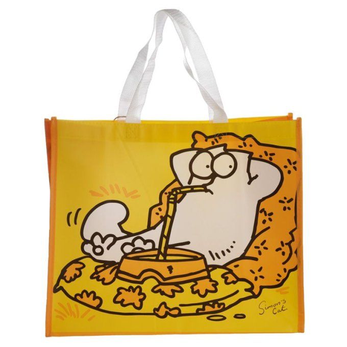 Sac de Courses Simon's Cat - Chat Jaune