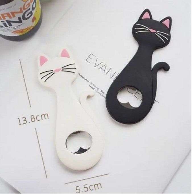 Décapsuleur chat magnet