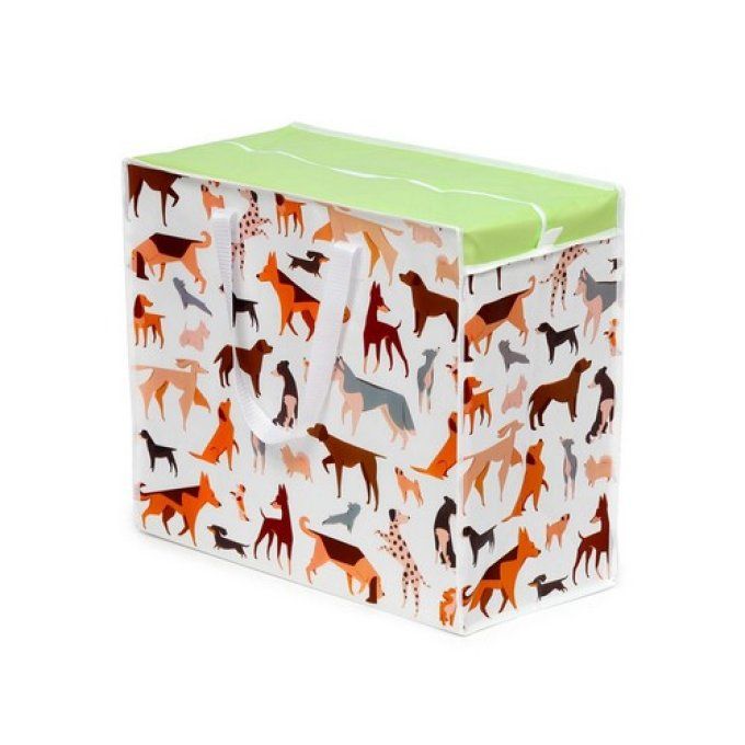 Panier à Linge ou Sac de Rangement Barks - Chiens