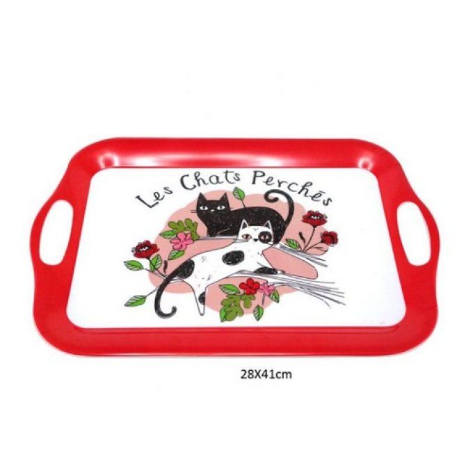 Grand plateau les chats perchés perchy.