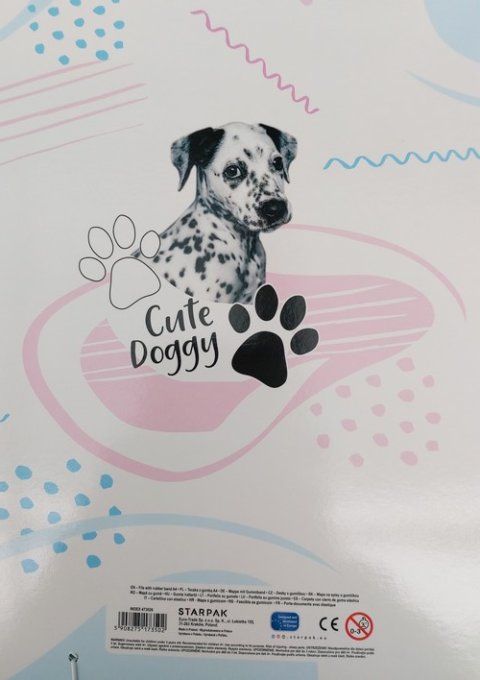 Dossier carton chien dalmatien.