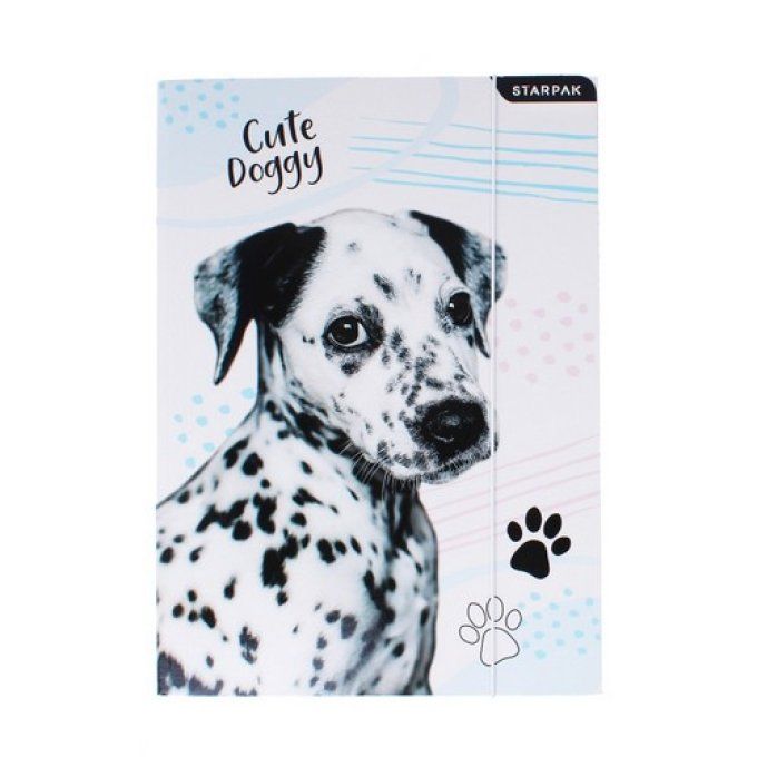 Dossier carton chien dalmatien.