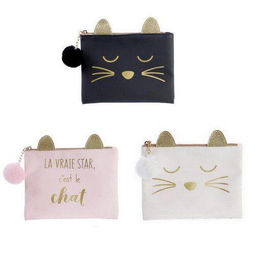 Pochette chat shop