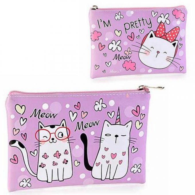 Pochette drôle de chats modele 1 à 4