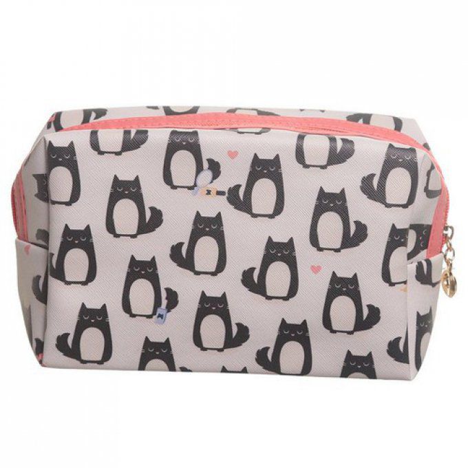 Trousse de toilette chat glamour puss