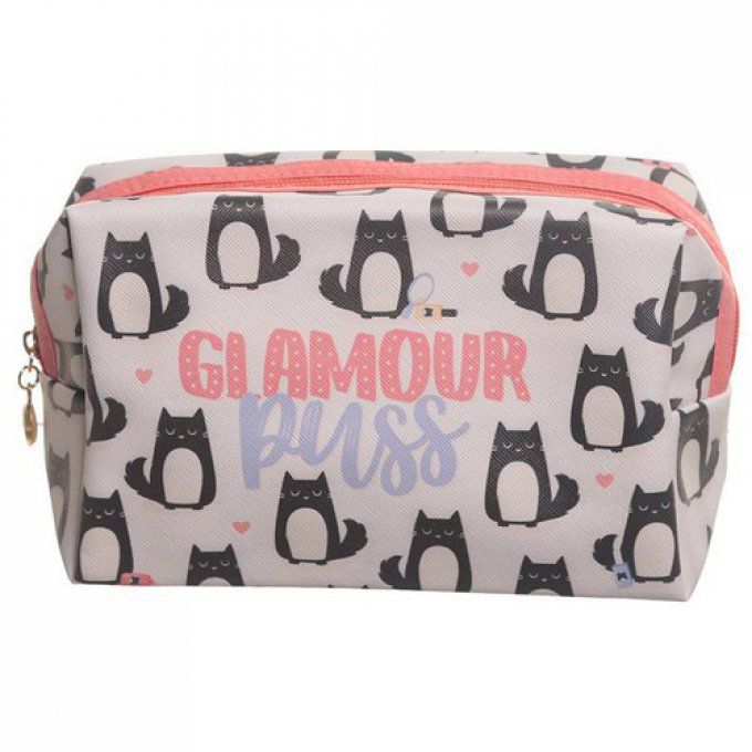 Trousse de toilette chat glamour puss