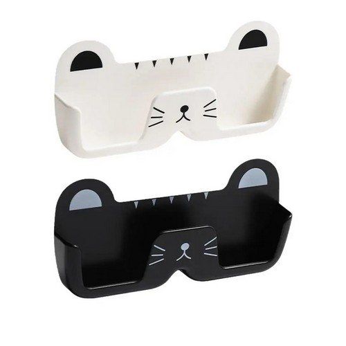 Etui mural chat à lunettes