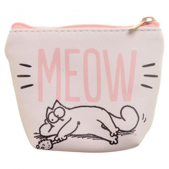 Porte monnaie chat simon's cat