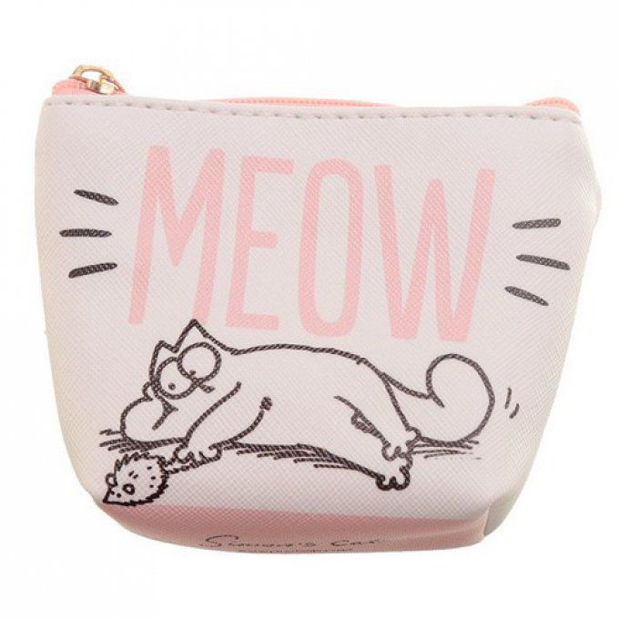 Porte monnaie chat simon's cat