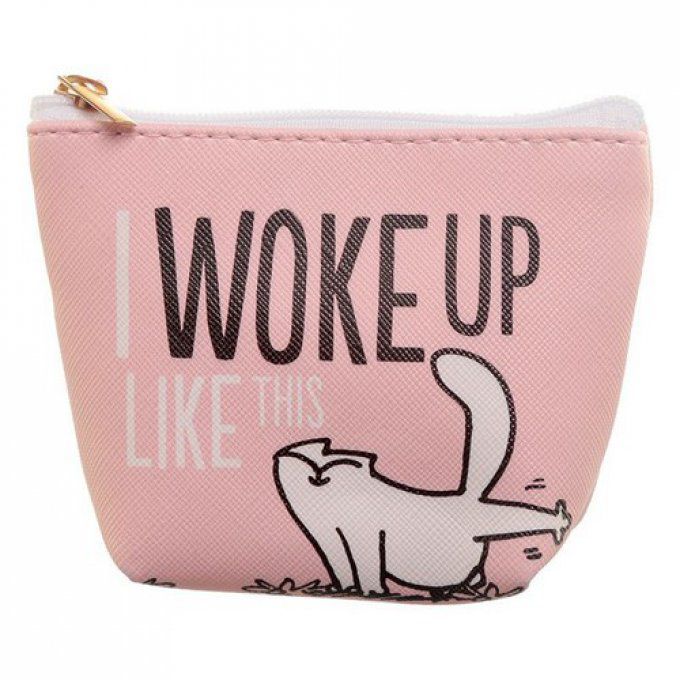 Porte monnaie chat simon's cat