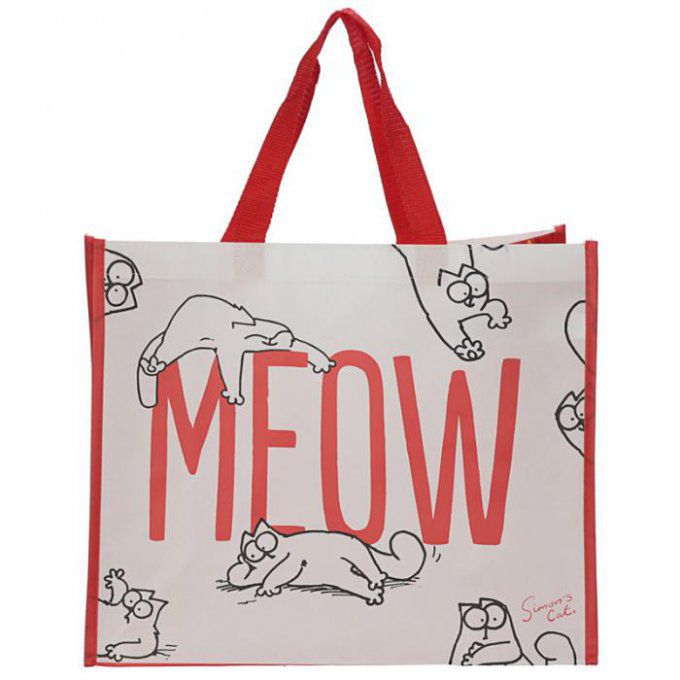 sac à courses chat meow