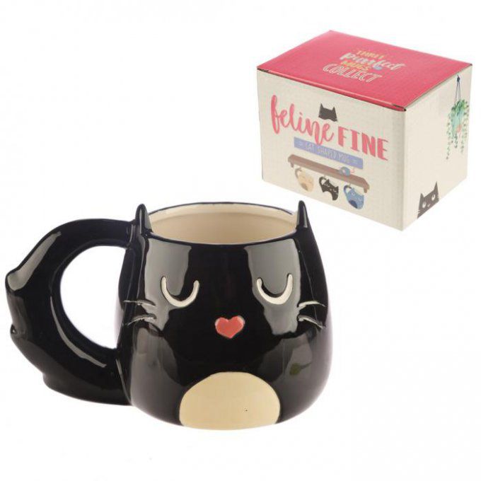 tasse chat noir