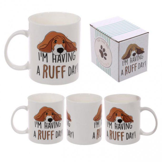 mug chien I'm having a ruff day