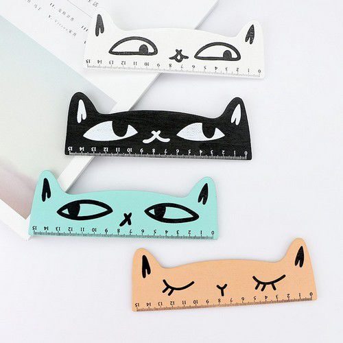 Regle Tete De Chat En Bois Toutenchat
