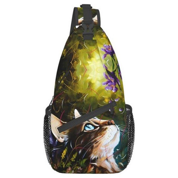 Sac à dos regard de chat.