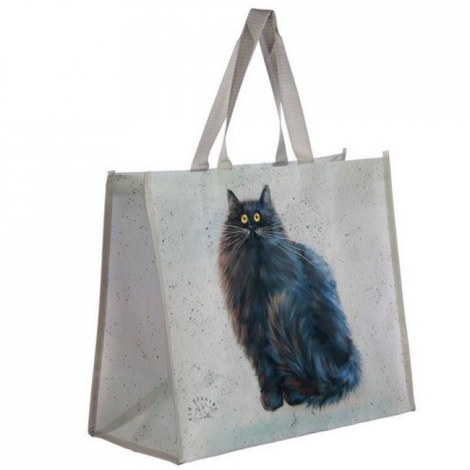 Sac de courses Kim Haskins - Chat noir