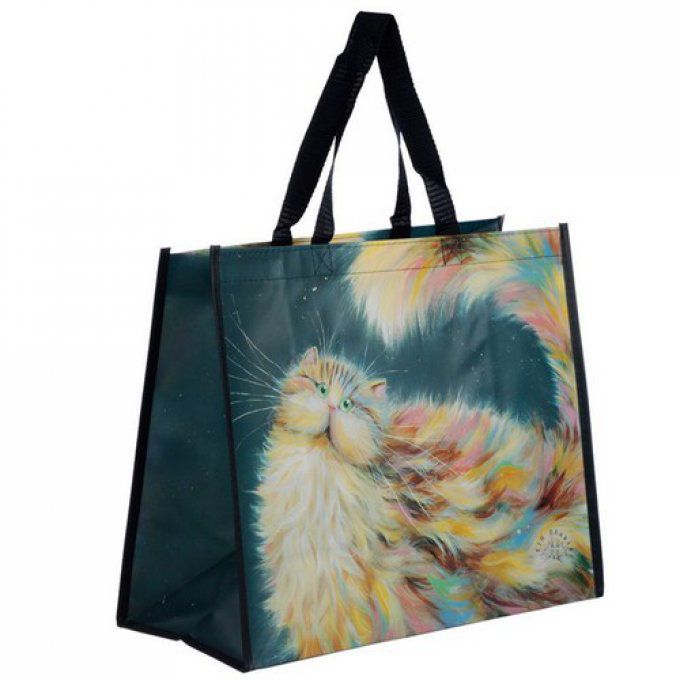 Sac de courses chat arc en ciel kim haskins