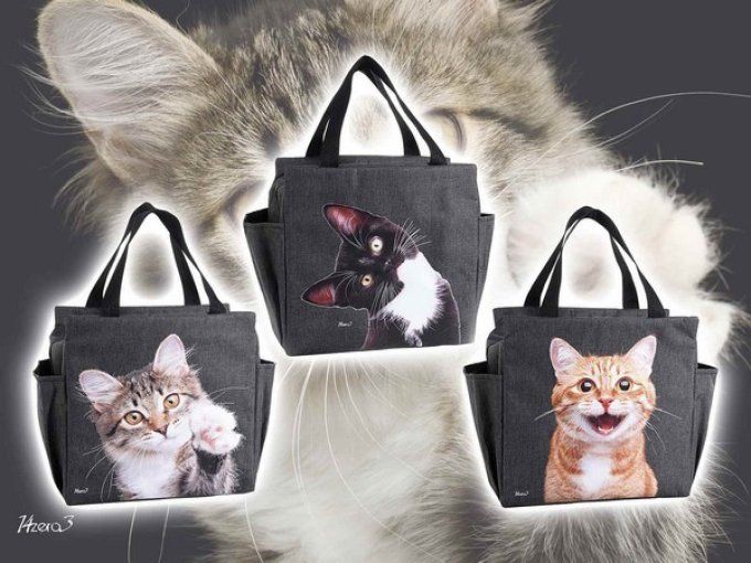 Sac isotherme adorables chats 
