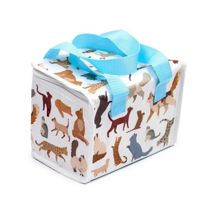 Sac Repas Isotherme famille de chats en Plastique Recyclé rPET - Feline Fine Cat