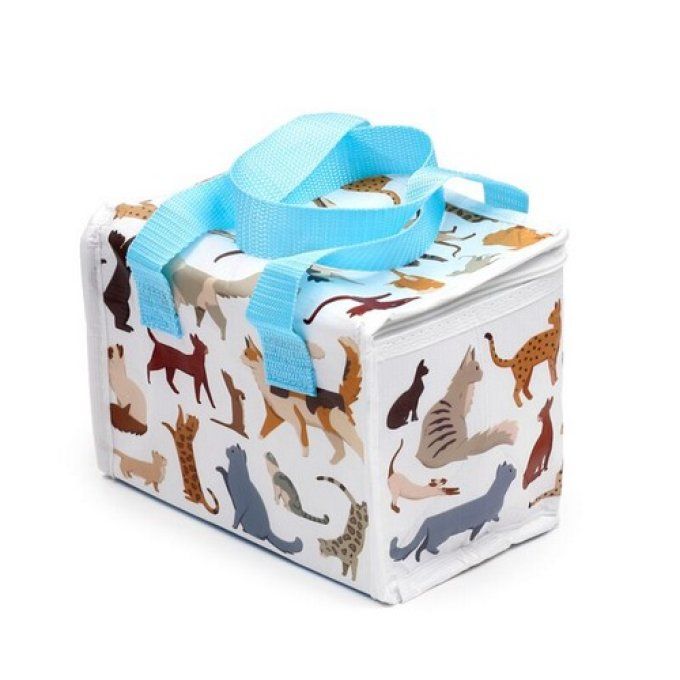 Sac Repas Isotherme famille de chats en Plastique Recyclé rPET - Feline Fine Cat