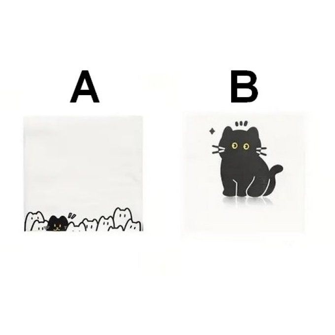 Paquet de serviettes papier chats 