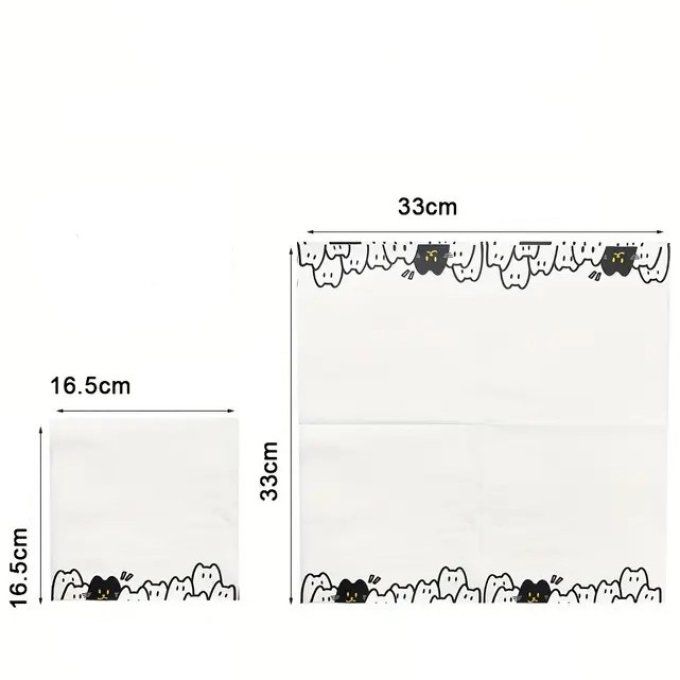 Paquet de serviettes papier chats 