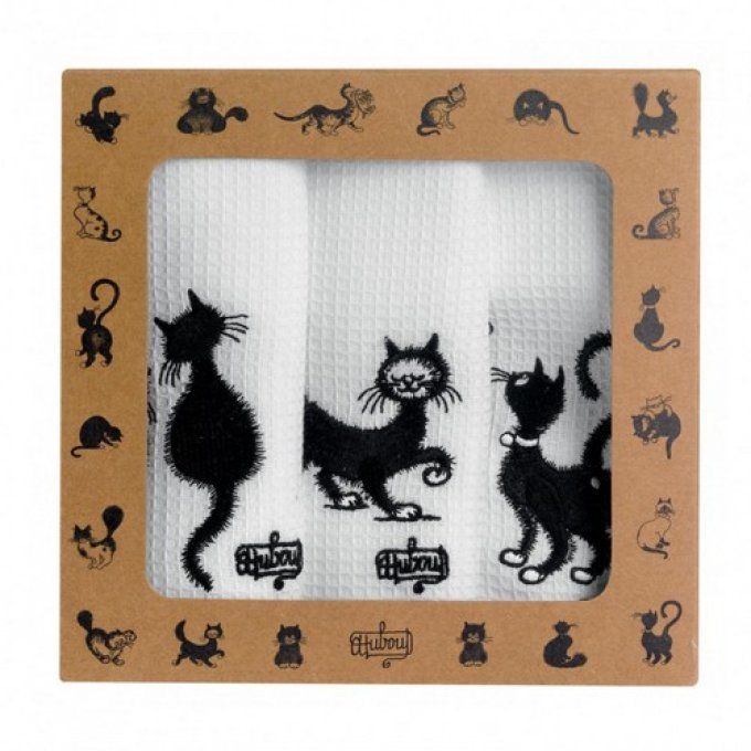 Boîte Les chats de Dubout 10 x 6.5 x 2.8 cm 
