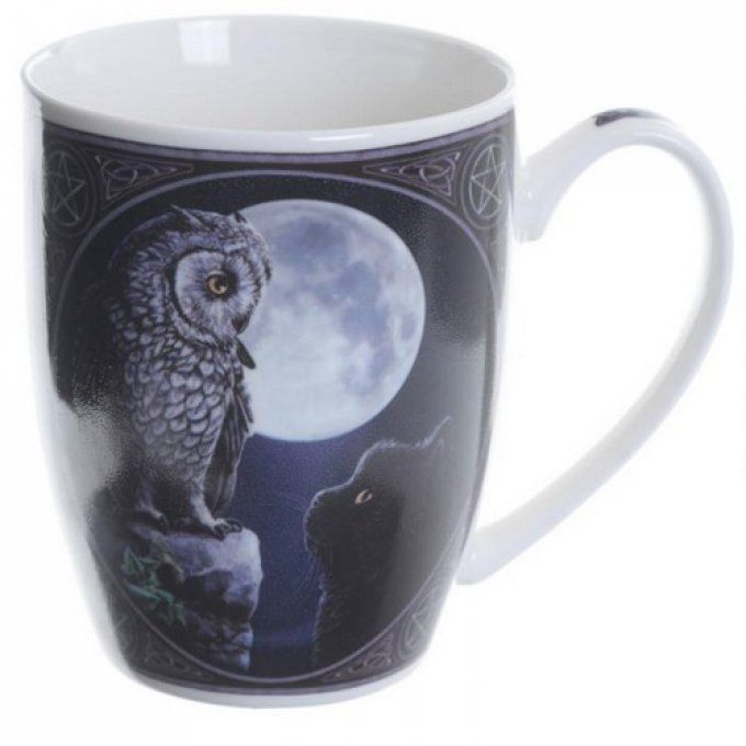 Mug Lisa Parker Hibou Et Chat Toutenchat Com