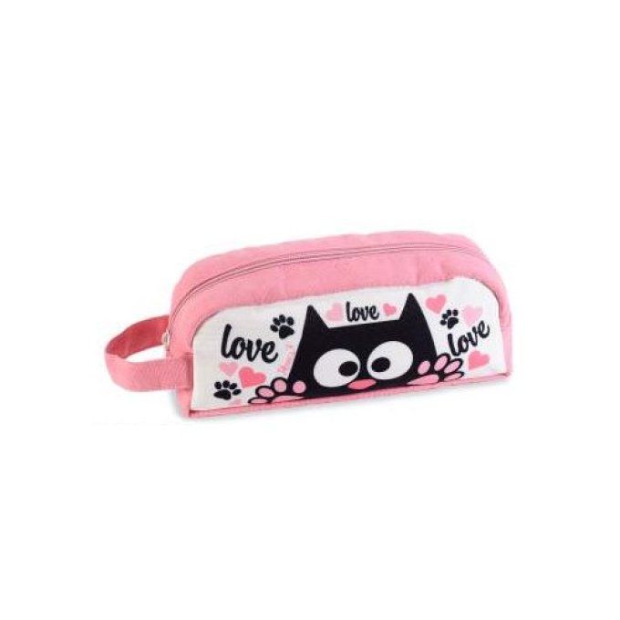 Trousse chat fun , 3 modèles au choix.