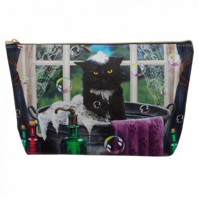 Trousse de toilette chat lisa parker