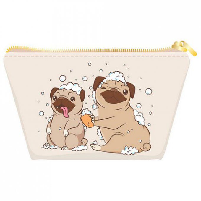 Trousse de toilette le bain des chiots.